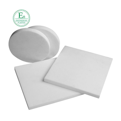 Selbstschmierende weiße PTFE-Blatt-Platte kundengebundene Form