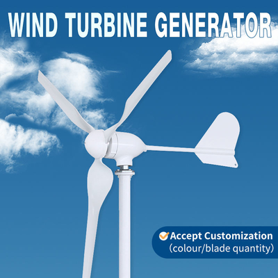 Leistungsstarker 600-W-Windkraftgenerator mit drei Blättern