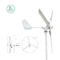 Nylonfaser 3 Blätter Windkraftanlage Windgenerator Geschwindigkeit 10 m / s
